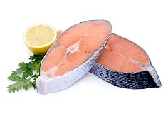 Стейк семги премиум Чили 1/4кг Цена 1850 р/кг